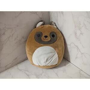 Squishmallows Brown and White Stuffed Animal
